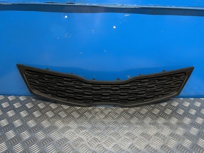 Kia rio решётка радиатора решётка бампера перед фото №1