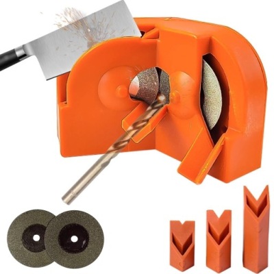 PROFESJONALNA OSTRZAŁKA DO WIERTŁ Z MOŻLIWOŚCIĄ WYMIANY TARCZ ŚCIERNYCH