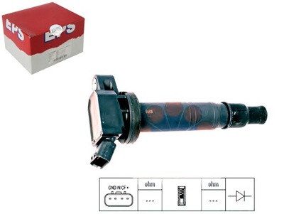 Facet котушка запалювання lexus is ii is f use20 gs фото №1