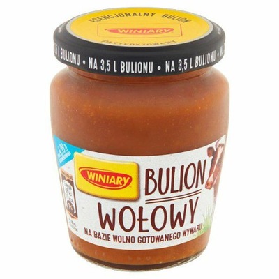 WINIARY Bulion 160g Wołowy 160g Słoik