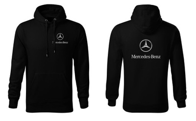 BLUZA Męska MERCEDES BENZ KAPTUR PLECY PREZENT XXL