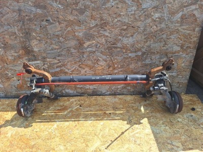 Oś задняя peugeot 206 hb bez abs фото №1