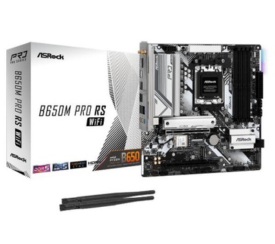 Płyta główna ASrock B650M Pro RS WiFi micro ATX AMD Ryzen AM5 4x DDR5