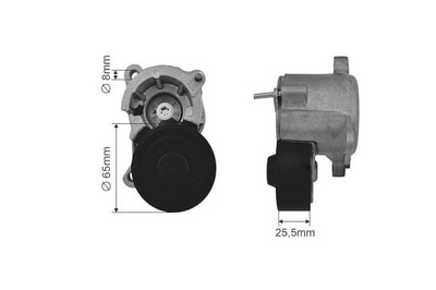 TENSOR CORREA WIELOROWKOWEGO CITROEN C4 04-07, C5 I/II 01->,C8 00->,JUMPY  