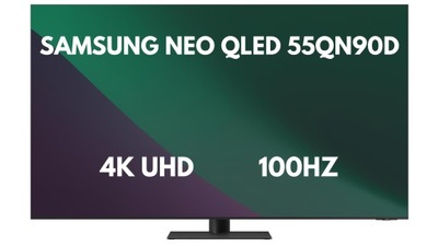 TELEWIZOR SAMSUNG 55QN90D 2024 MINI LED 100HZ 4K UHD DVB-T2 QE55QN90D
