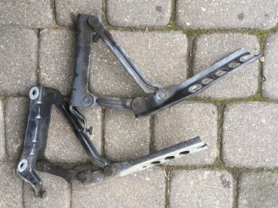 Skoda fabia ii левый правый петля капот 9153 фото №1