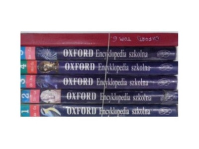 Oxford Encyklopedia szkolna komplet 6 tomow -