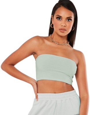 S71898 MISSGUIDED PETITE__DDS BANDAŻOWY TOP__S