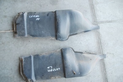 Защита подкрылок левая правая ford transit custom фото №1