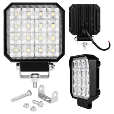 Фара рабочая led 48w противотуманная фара прожектор 10-60v 16led автомобильная фото №1