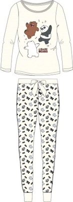 Piżama piżamka MISIE MIŚ 146 cm 10-11 lat BARE BEARS