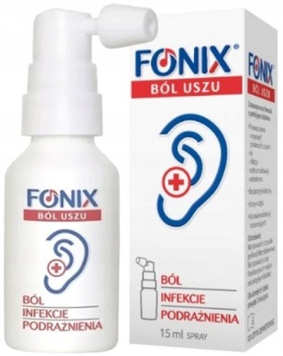 Fonix ból uszu, spray, 15 ml, Polpharma