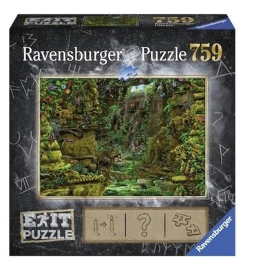 PUZZLE 759 EXIT ŚWIĄTYNIA W ANKOR, RAVENSBURGER