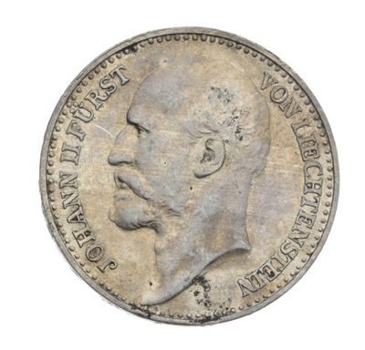 [M4443] Lichtenstein 1 korona 1910
