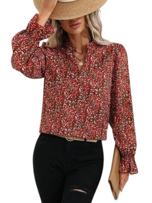 SHEIN BLUZKA DAMSKA Z DŁUGIM RĘKAWEM BASIC 36 ŁRR