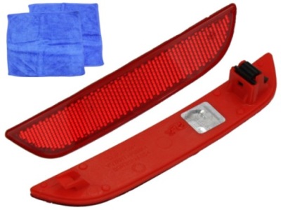 Відбивач w бампері правий do renault clio iv 4 12- фото №1