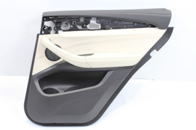 Обшивка дверь правый задняя bmw g01 x3 f97 elfenweiss фото №1