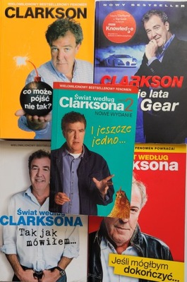 Co może pójść nie tak? Jeremy Clarkson - zestaw 5 książek