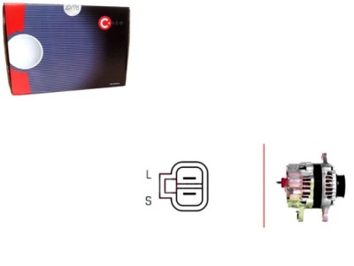 Casco генератор hyundai amica 1.0 1 mx фото №1