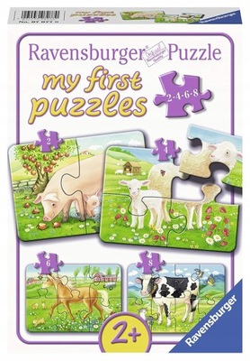 Ravensburger 07077 Puzzle układanka 2 szt. OUTLET