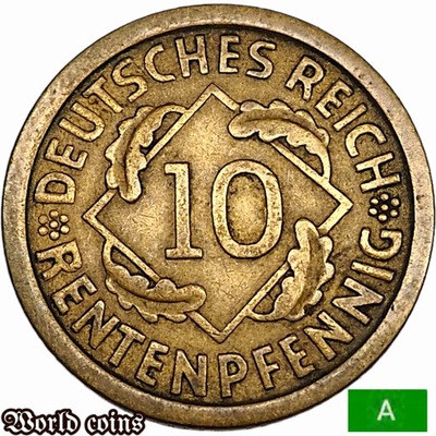 10 RENTENPFENNIG 1924 A