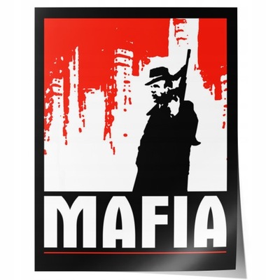 Plakat z gry Mafia Gaming Poster