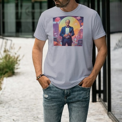 Koszulka T-Shirt Nadruk śmieszny kolekcji Realitiporn Zonk Kvrwa