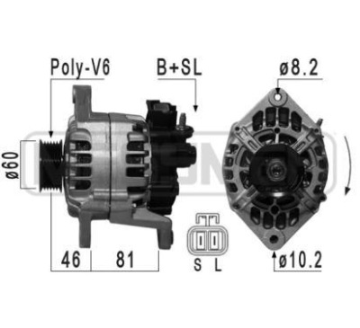 Era генератор messmer nissan фото №1