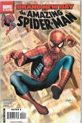 Marvel The Amazing Spider-man Komiks 549/2008 j.ang