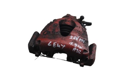 Суппорт левый перед + скоба 288mm vw bora golf iv фото №1