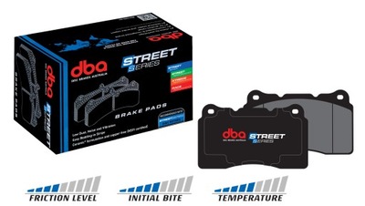 ZAPATAS DE FRENADO PARTE DELANTERA DBA STREET SERIES SUBARU IMPREZA GT99/00 WRX 01-07  