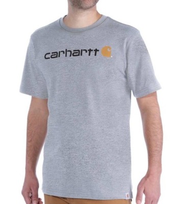 Koszulka Carhartt Core Logo szara rozm. XL