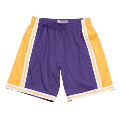 SPODENKI KOSZYKARSKIE MITCHELL&NESS NBA SWINGMAN SHORTS LA LAKERS L