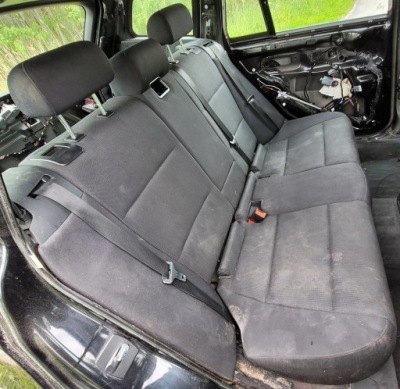 Заднє сидіння задня задня bmw x3 e83 тканинна фото №1