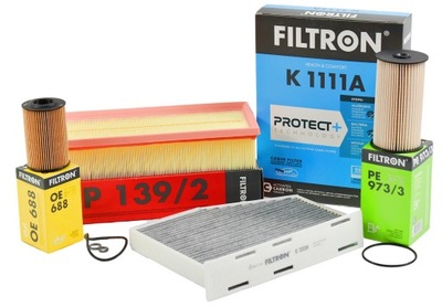 FILTRON SET FILTERS VW PASSAT B6 1.6 2.0 TDI  