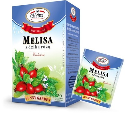 Herbata - Melisa z dziką różą (20x1,5g)