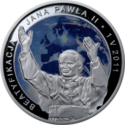 20 zł Beatyfikacja Jana Pawła II - 2011