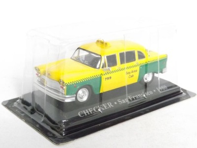 Checker Taxi San Francisco 1980 1:43 Altaya