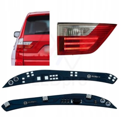 Bmw x3 e83 модуль led пластина pcb задня лампа ліва сторона набір ремонтний фото №1