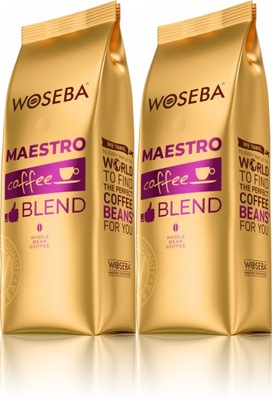 Woseba Maestro 500g kawa ziarnista x 2