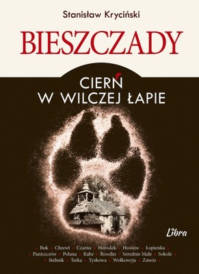 BIESZCZADY CIERŃ W WILCZEJ ŁAPIE KSIĄŻKA LIBRA