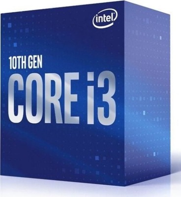 Procesor Intel Core i3-10100 BOX 6MB 4x 3.6GHz 4,3GHz Socket 1200 14nm