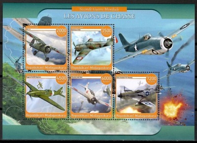 II wojna samoloty myśliwskie ark. #MDG20-17