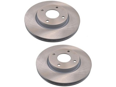 DISCS FRONT NISSAN CUBE 1.5 1.6 09- TIIDA 1.5-1.8 04-13  