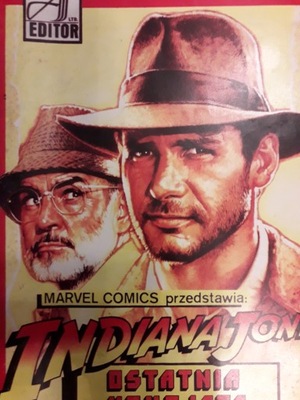 INDIANA JONES OSTATNIA KRUCJATA Marvel