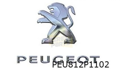 PEUGEOT EXPERT EMBLEMA LOGOTIPO ''PEUGEOT'' PARTE TRASERA ORYGINALNY! 9847672VD  