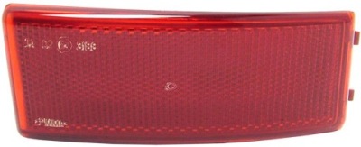 Накладка задняя abakus 431-2904r-ue отражатель задняя pr ford фото №1