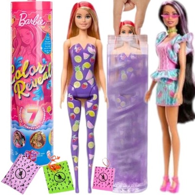 LALKA BARBIE PACHNĄCA COLOR REVEAL zmienia kolor