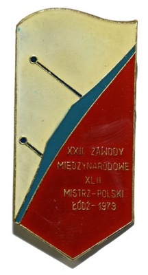 Odznaka Mistrzostwa Polski Wioślarskie Łódź 1979