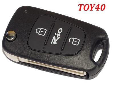 Ключ корпус hyundai rio фото №1